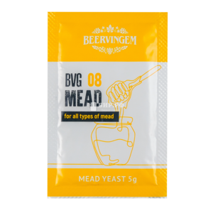 Дрожжи для медовухи Mead BVG-08 (Beervingem), 5 г